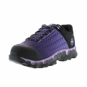 Timberland Women’s Pro Powertrain Sport Purple Work Shoes Safety Toe Size 7M